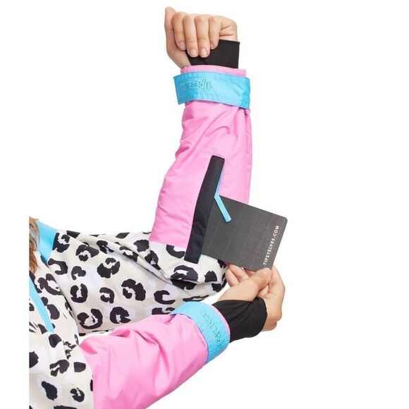 TIPSY ELVES NWT Women’s Snow Leopard SNOWSUIT Waterproof Athletic XS - Picture 4 of 9